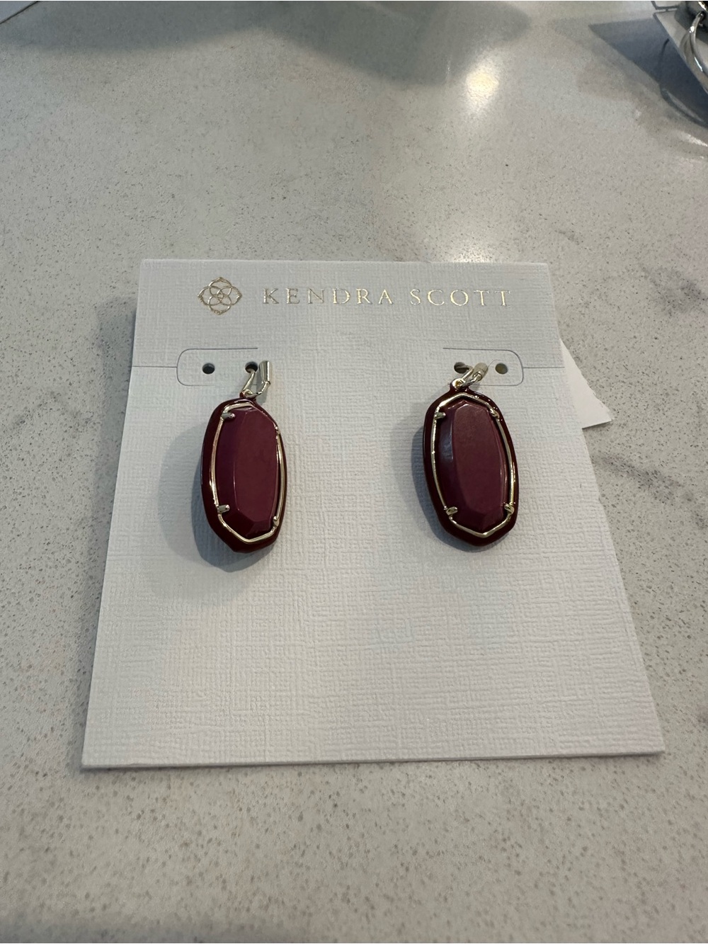 NWT Kendra Scott Dani Framed Earrings